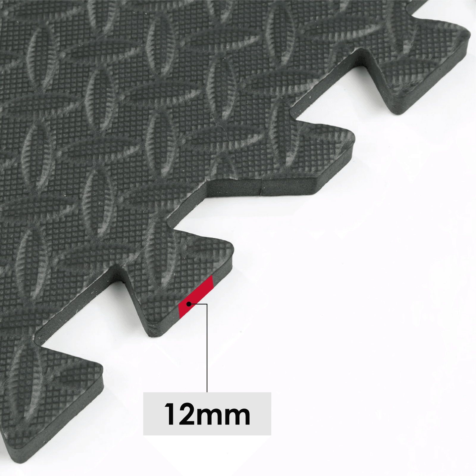 12mm Eva Interlocking Mats Leaf Pattern - FK Sports