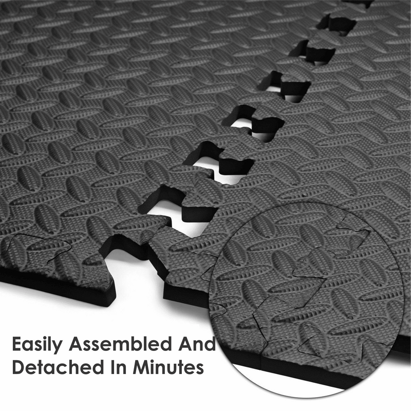 Eva Interlocking Mats Leaf Pattern - FK Sports