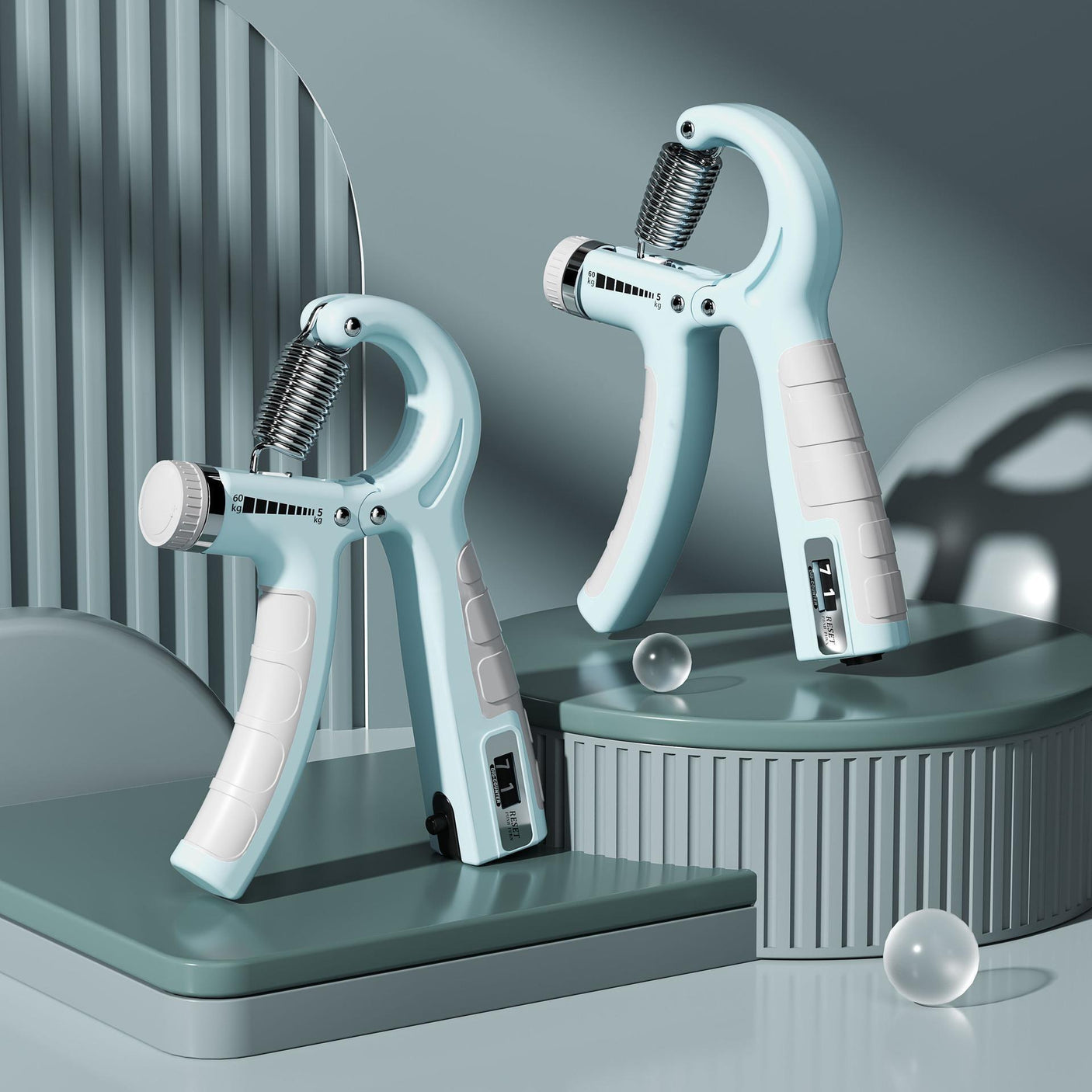Hand grip Strengthener Counter